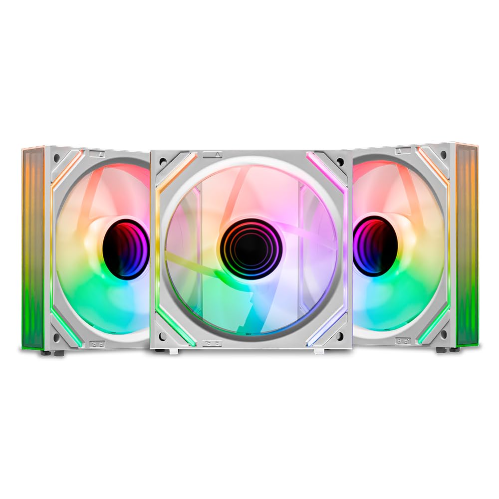 Kit Ventoinhas Mancer Ventus ZX | ARGB | 3x120mm | 68,5 CFM